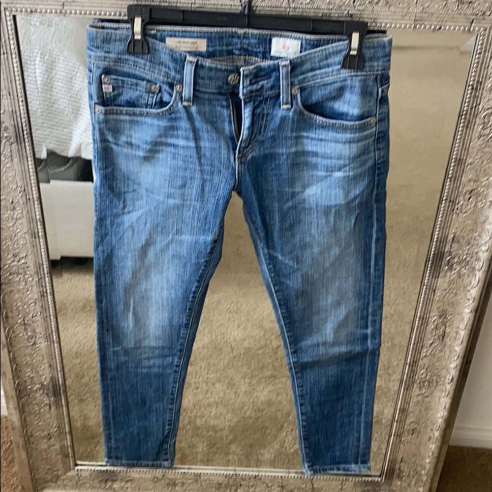 Ag the Nikki crop jeans